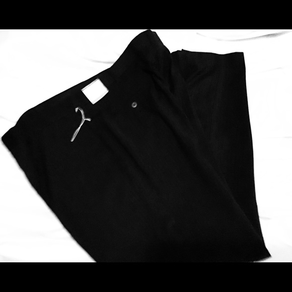 NWT “40 X 30” APT 9 BLACK & SILVER PINSTRIPE PANTS - Picture 7 of 9